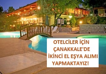 ÇANAKKALE OTEL EŞYASI ALANLAR